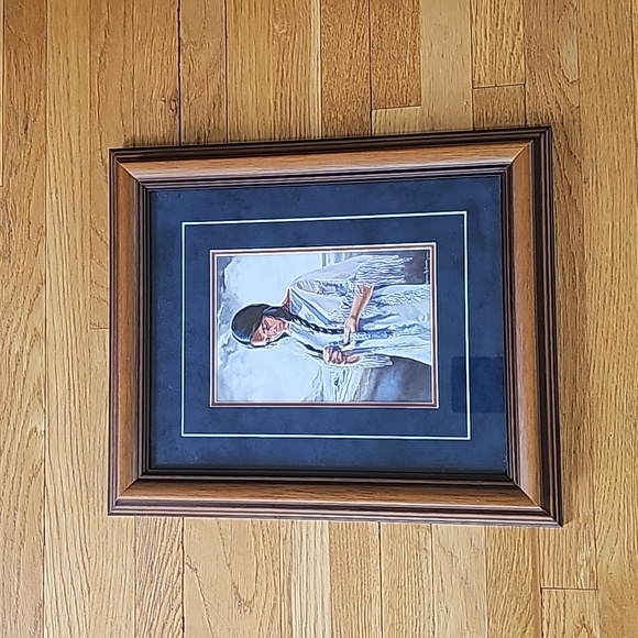 Professionally framed Marian Anderson- Sacajawea - print. Pristine condition.